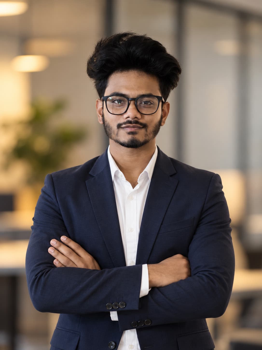 Portrait of Ayushmaan Gupta, CMO at VRT Foundation