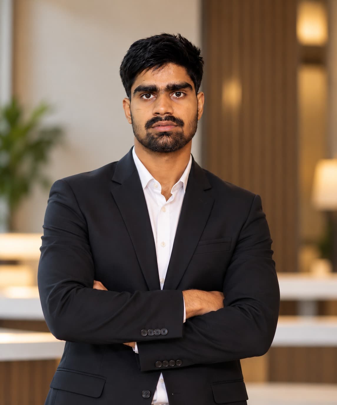 Portrait of Deepanshu Yadav, COO at VRT Foundation